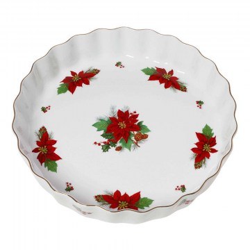 Φόρμα Τάρτας Πυρίμαχη Poinsettia 06.241.84 31cm Multi Cryspo Trio