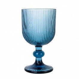 Ποτήρι Κρασιού Κολωνάτο Noris 52.501.54 250ml Blue Cryspo Trio BLUE