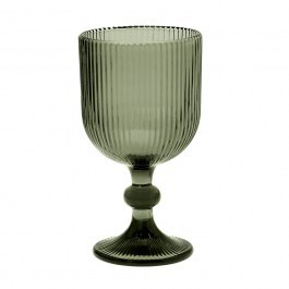 Ποτήρι Νερού Κολωνάτο Noris 52.504.53 350ml Smoke Cryspo Trio SMOKE