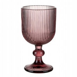 Ποτήρι Νερού Κολωνάτο Noris 52.502.53 350ml Purple Cryspo Trio PURPLE