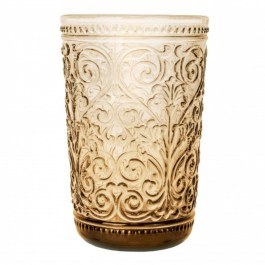 Glass Of Water Tiero 52.906.50 410ml Brown Cryspo Trio BROWN