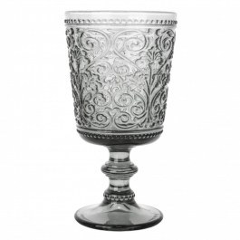 Ποτήρι Νερού Κολονάτο Tiero 52.904.53 360ml Smoke Cryspo Trio SMOKE