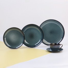 Dinner Plate Service PortoFino (Set 18Pcs) 25.052.18 Blue Cryspo Trio BLUE
