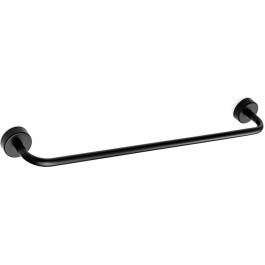 Κρεμάστρα Πετσέτας Moderno 225055 50x7x4,5cm Black Karag BLACK