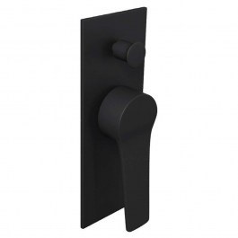 Μίκτης Μπαταρίας Ντους 2 Εξόδων Andare WNX248A73PA Black Mat Karag BLACK MAT