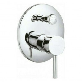 Μίκτης Μπαταρίας Ντους 2 Εξόδων Artemis BM34F02C-S Satinato Karag SATIN