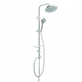 Στήλη Ντους Mε Tηλέφωνο Rondo Lux NP23 98,5cm Inox Ferro INOX