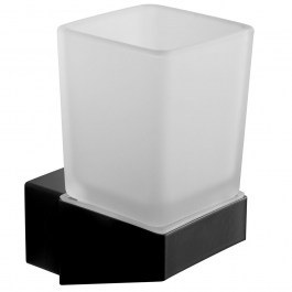 Ποτηροθήκη Neo 850155 6x8,5x12cm Black Mat Karag BLACK MAT