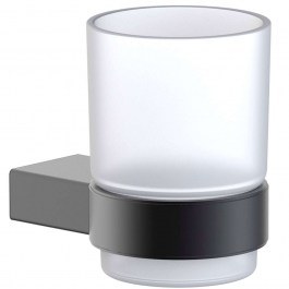 Ποτηροθήκη Artemis A0350745 Φ6,6cm Gun Metal Karag METAL