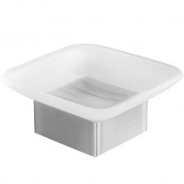 Table Soap Case Quattro 839199 10,6x10,6x6cm Satin Karag SATIN