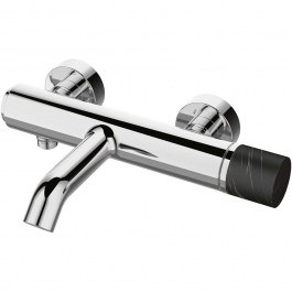 Μπαταρία Μπανιέρας Joan Marmo 24603-425A-MN 31,2x20,7cm Black-Chrome Karag BLACK-CHROME