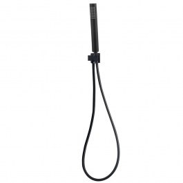 Τηλέφωνο Ντους Με Βάση & Σπιράλ Delos H3D-HSH064-P458BL Black Karag BLACK