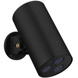 Showerhead H3450231 D8x14,1x15cm Black Karag BLACK