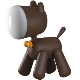 Φωτιστικό Επιτραπέζιο Αστείο Κουτάβι DH0272BN/PUPYLP 15x9x21cm Brown Allocacoc BROWN