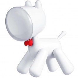 Φωτιστικό Επιτραπέζιο Αστείο Κουτάβι DH0272WT/PUPYLP 15x9x21cm White Allocacoc WHITE