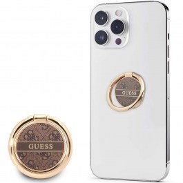 Μοντέρνο Ring Holder Για Smartphone 4G GURSHG4SW Brown-Gold Guess BROWN-GOLD