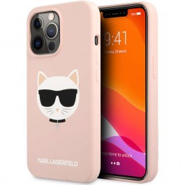 Θήκη Προστασίας 3D Choupette's KLHCP13LSLCHLP iPhone 13 Pro Pink Karl Lagerfeld PINK