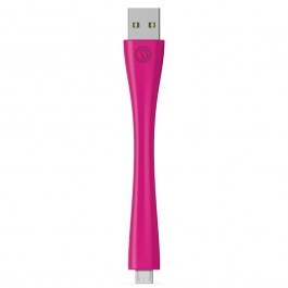 Εύκαμπτο Καλώδιο microUSB 2990_USB-MICRO-4IN-PNK 10cm Pink Mophie PINK