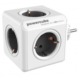 Πολύπριζο Powercube Original 5 Θέσεων 1100GY/DEORPC Grey Allocacoc GREY