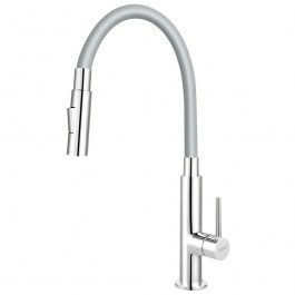 Μπαταρία Κουζίνας Zumba Slim BZA43S Chrome Ferro CHROME