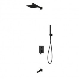 Σετ Μπαταρίας Εντοιχισμού Delos Nero SETCFT205-BL Black Karag BLACK