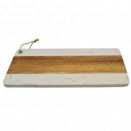 Επιφάνεια Κοπής Ξύλινη 809981 16x35cm White Ankor WHITE