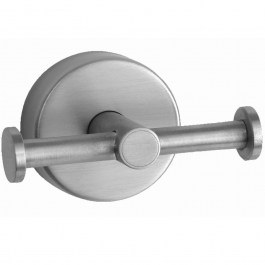 Double Bathroom Hook Moderno 222299 7,5x6x4,5cm Satin Karag SATIN
