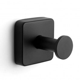 Bathroom Hook Quattro 4201 55 5,5x5,2x5,5cm Black Karag BLACK