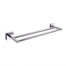 Double Towel Hanger Quattro 4252 50cm Chrome Karag CHROME