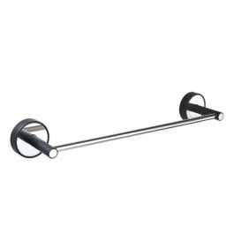 Κρεμάστρα Πετσέτας Optimo 6240 40cm Black-Chrome Karag BLACK-CHROME