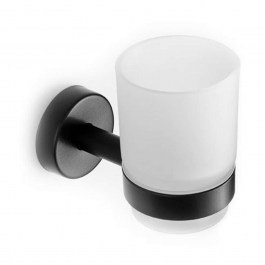 Ποτηροθήκη Γυάλινη Uno 1501 55 Black Karag BLACK