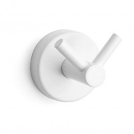 Άγκιστρο Μπάνιου Διπλό Uno 1202 66 White Karag WHITE