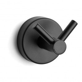 Άγκιστρο Μπάνιου Διπλό Uno 1202 55 Black Karag BLACK