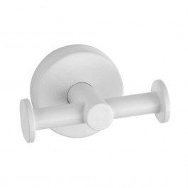 Άγκιστρο Μπάνιου Διπλό Uno 1222 66 White Karag WHITE