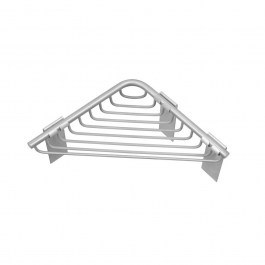 Γωνιακή Ραφιέρα Μπάνιου Reti 963199 15x15x3cm Satin Karag SATIN