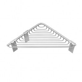 Γωνιακή Ραφιέρα Μπάνιου Reti 963699 21x21x3cm Satin Karag SATIN