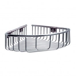 Corner Bathroom Shelf Reti 9638 21x21cm Chrome Karag CHROME