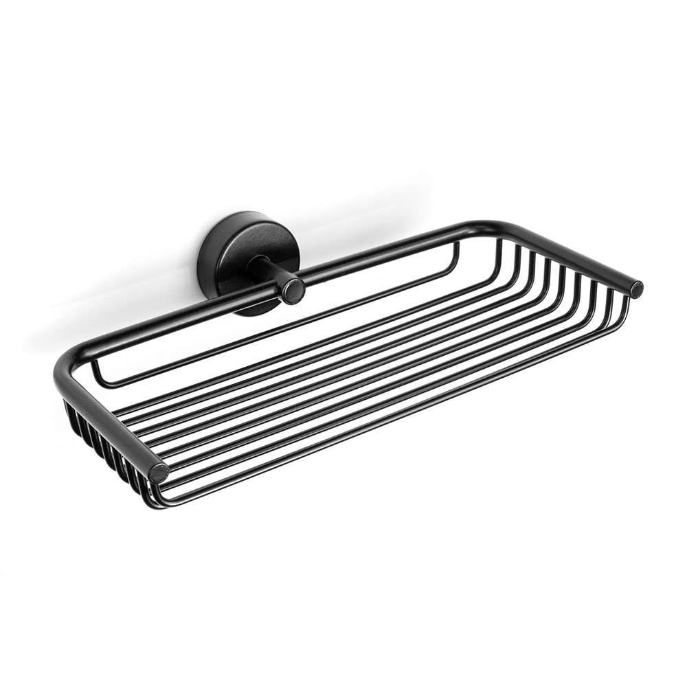 Σαπουνοθήκη Σχαρωτή Moderno 230455 23cm Black Mat Karag