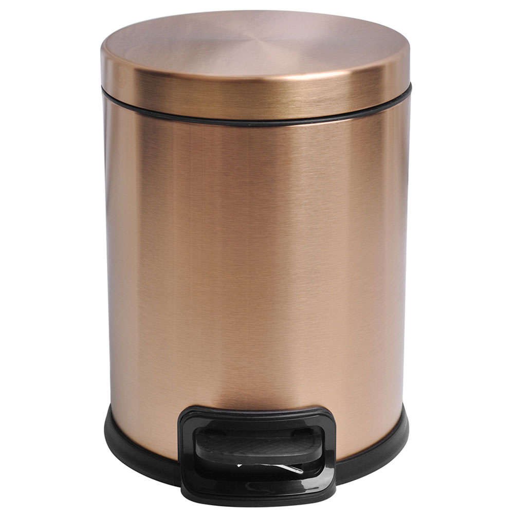 Κάδος Απορριμμάτων Artemis A10509362 5Lt 20x26cm Rose Gold Karag