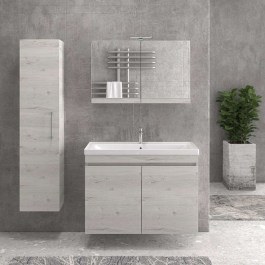 Στήλη Αναρτώμενη Elsa NELSC8902 Με Πόμολο 35x27x160cm Ice Oak 8902 Karag ICE