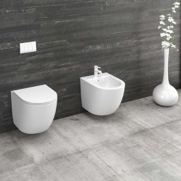 Καπάκι Αναρτώμενης Λεκάνης Milos S-LT046E-NW White Karag WHITE