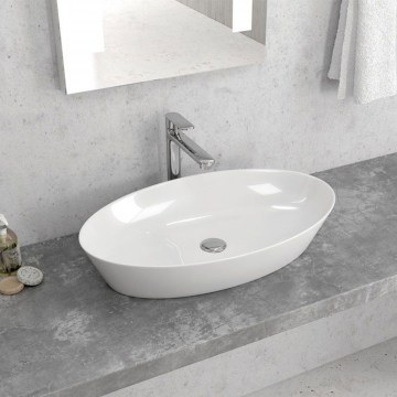 Countertop Basin LT 1132 60,5x36x12cm White Karag