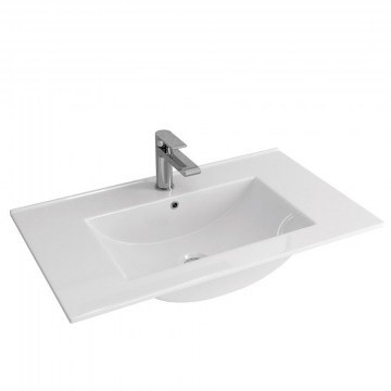Inset Basin Furniture LT 7506-80 81x47x18cm White Karag