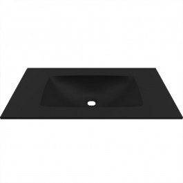 Νιπτήρας Ένθετος Επίπλου Deciso 100 BDDEC100BK 100,5x46x12cm Black Karag BLACK