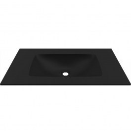 Νιπτήρας Ένθετος Επίπλου Deciso 120 BDDEC120BK 120,5x46x12cm Black Karag BLACK