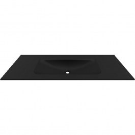 Inset Basin Furniture Single Anim 120 BDVIV120BK46 120,5x46,5x12cm Black Karag BLACK