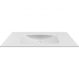 Inset Basin Furniture Single Anim 120 BDVIV120WH46 120,5x46,5x12cm White Karag WHITE