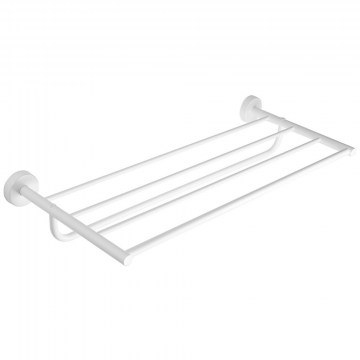 Towel Rack Uno 962666 60cm White Mat Karag