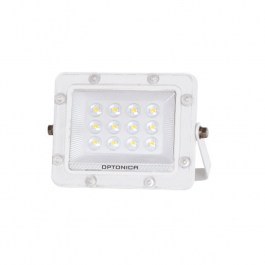 Projector Led MTN-158591 SMD Με Lumileds Chips 10W 6000K 1000lm IP65 12,2x8,9x1,95cm White Metanor WHITE