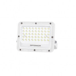 Projector Led MTN-158651 SMD Με Lumileds Chips 30W 6000K 3000lm IP65 16,9x14x2,9cm White Metanor WHITE